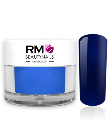 Acrylic Color Powder Blue Powder Nail Design Nails Fingernail RM Beautynails 1 Pack (1x 10g) Blue 10g