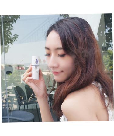 Baluue 2pcs Facial Spray Mist Hydrating Sprayer for Eyelash Extensions Mini Face Humidifier White - Buy Online on SooperMarket.com