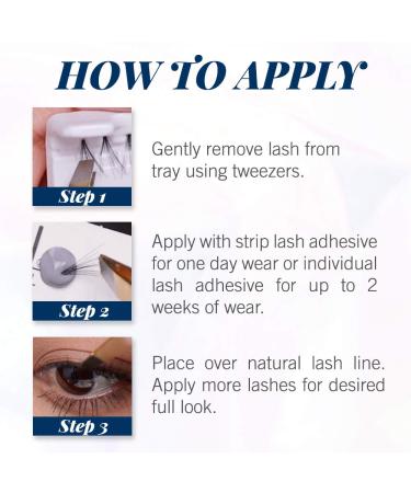 Ardell Knot-Free Individual Long Black Eyelashes 6-Pack - 336 Lashes Total - Buy Online on SooperMarket.com