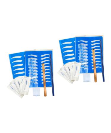 Healeved 2pcs Practice Skin Kit Embroidery Kit Multicolor Tool Kit