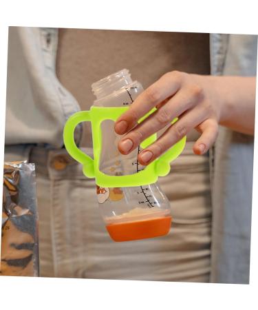 Vaguelly 4 Pcs Silicone Bottle Handle Milk Bottle Grips Bottle Grip Bottle Grip Milk Bottle Accessories Newborn Bottle Handle Silica Gel Silicone Soft Bottle 13.00X7.00X6.50CMx2pcs Assorted Colorx2pcs - Buy Online on SooperMarket.com