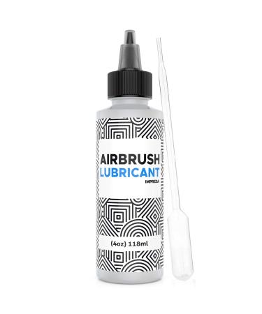 4 oz Airbrush Lubricant for Smoother Airbrush Trigger Action and Reducing Needle Friction from Dry Paint Build Up Made in USA