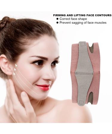 Slim Face V-Facial Double Chin Reducer Belt | Elastic Jawline Shaping Tool for Facial Care | K-07A - Buy Online on SooperMarket.com