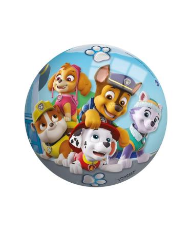 John 50952 Ball-9" 23 cm Play Ball Vinyl Ball Children's Ball Multi-Coloured Ball Paw Patrol 9'' colorful