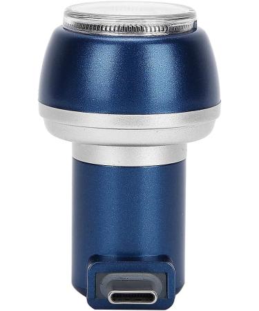 Buy Practical Beard Shaver - Magnetic Adsorption Trimmer for Home & Travel (Blue Type C Interface - Buy Online on SooperMarket.com