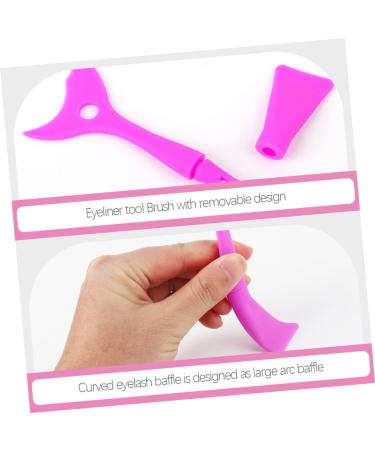 PLAFOPE 3pcs Eyeliner Eyeshadow Baffle Silicone Molds Shield for Eyeliner Eyelash Mascara Shield Makeup Set - Buy Online on SooperMarket.com