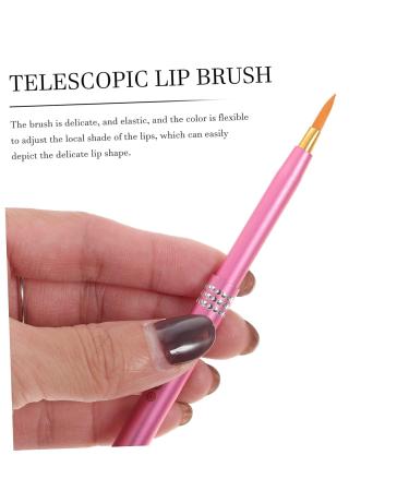 NOLITOY Retractable Lip Brush Set - 6 Pcs Portable Lip Makeup Applicators for Lip Gloss & Lipsticks - Buy Online on SooperMarket.com