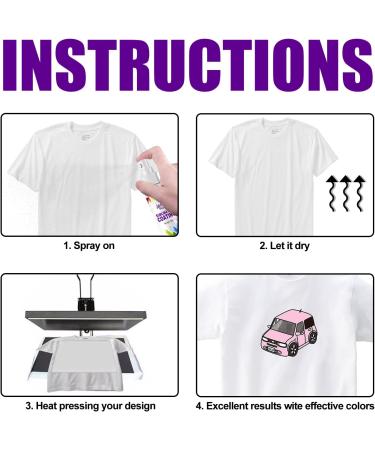 Sublimation Coating Spray for Cotton Shirts - Quick Dry & Super Adhesion - 100ML - Buy Online on SooperMarket.com