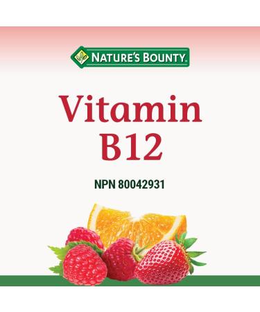 Nature's Bounty Vitamin B12 Supplement Helps maintain good health 75 Gummies - Buy Online on SooperMarket.com