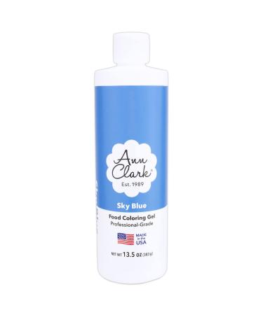 Ann Clark Sky Blue Food Colouring Gel Extra Large 13.5 oz Professional Grade Made in USA