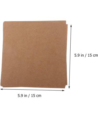 Cabilock 150 Pcs Cone Cake Tube Floral Paper for Bouquets Candy Paper Cones Black Petals Food Rope Kraft Paper Colorx3pcs 15x15x0.1cmx3pcs - Buy Online on SooperMarket.com
