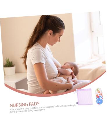 Abaodam 5 Sets Reusable Nursing Pads for Breastfeeding | Anti-Galactorrhea Breast Pads - Eco-Friendly Covers for Moms - Buy Online on SooperMarket.com