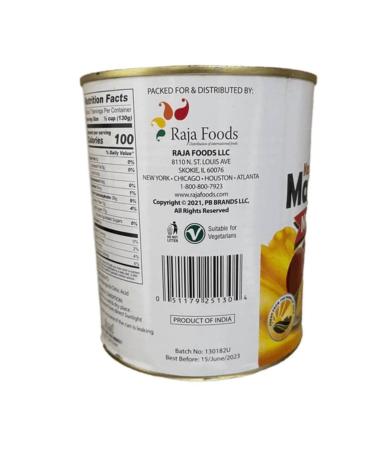 (Pack of 2) Swad No Added Sugar Kesar Mango Pulp - 850g + Free Miras 2-in-1 Measuring Spoon! - Buy Online on SooperMarket.com