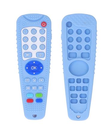 Baby Remote Control Teether Toy - Interactive Teething Toy with Colorful Buttons for Home Use (Blue) - Buy Online on SooperMarket.com