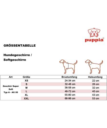 Puppia Dog Harness for Small & Medium Dogs - Super Soft Multi-Color Also Functions as Puppy Dish - Atani Train Harness in Green XXL - Buy Online on SooperMarket.com