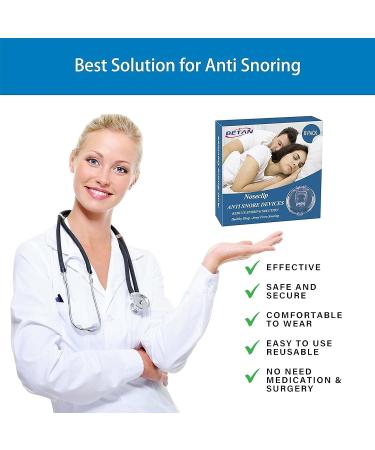 Snore Stopper Set - Comfortable Anti Snoring Device for Men and Women - Silicone Magnetic Nose Vents - Effective Snoring Solution - Nasal Dilator (6+6) - Buy Online on SooperMarket.com
