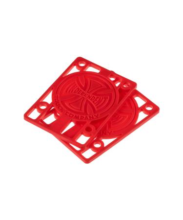 INDEPENDENT Risers Red 1/8"