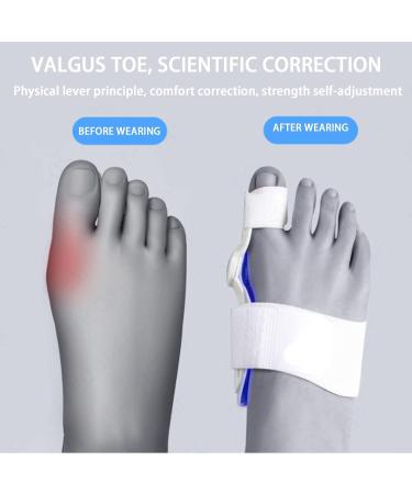 Orthopedic Toe Bunion Corrector Set Adjustable Day/Night Support for Pain Relief and Toe Alignment - Buy Online on SooperMarket.com