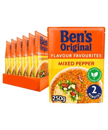 MASBens Original Mixed Pepper Microwave Rice 250g-Food