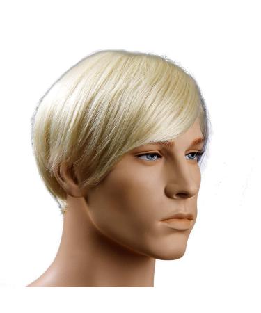 SHIYID Heat Resistant Synthetic Short Wig for Men | Straight Hairstyles Fiber - Best for Style & Comfort - Buy Online on SooperMarket.com