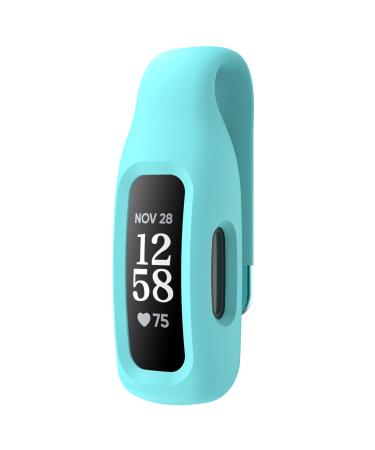 EEweca Clip Case Accessory for Fitbit Inspire 3/Inspire 2, Teal (not for Inspire, Inspire hr, ace 2)