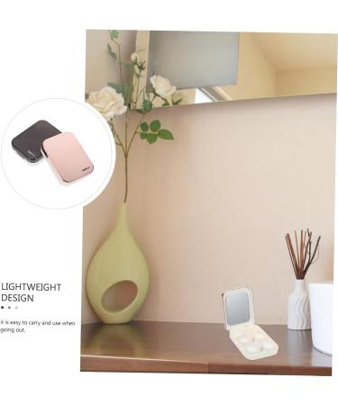 Buy Gatuida Plastic Container & Colored Contact Lenses Travel Package - Portable Lens Case with Mirror Film | International Shipping - Buy Online on SooperMarket.com