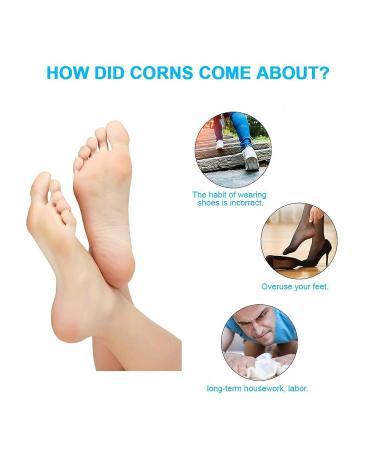 7Pcs Corn Remover Pads for Foot Callus Removal - Foot Health Care for Pain Relief - Buy Online on SooperMarket.com