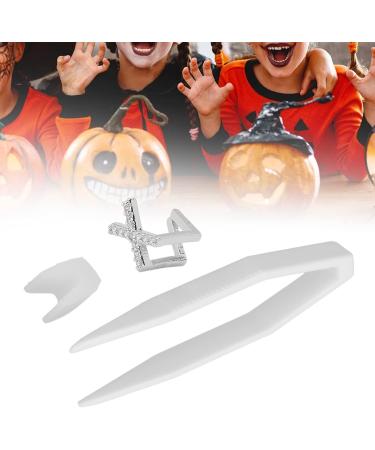 Metal Teeth Brace for Party Fashionable Jewelry Decoration Plated English Letter X Fits Most Tooth Sizes Portable - Buy Online on SooperMarket.com