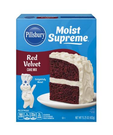 Pillsbury Moist Supreme Red Velvet Cake Mix