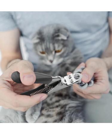 Mumusuki Pet Nail Clipper for Cats and Dogs | Professional Grooming Tool for Puppies Kittens Rabbits & Small Pets (Black) - Buy Online on SooperMarket.com