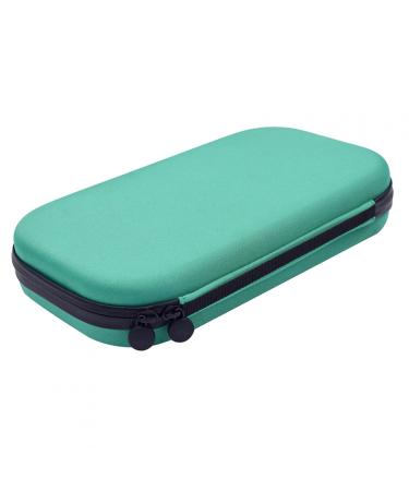 EVA Hard Stethoscope Case Stethoscope Storage Box Multi-Function EVA Carry Storage Organizer Box Bag with Extra Mesh Pockets for Small Accessories Device NOT Included(Green)