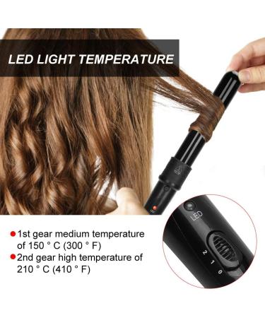 5 in 1 Curling Iron Curling Iron Wand Set Led Adjustable Temperature Hair Styling Curling Iron 5 Curling Irons of Different Sizes to Create Different Hairstyles 110 240V(US) - Buy Online on SooperMarket.com