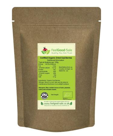Organic Goji Berries Raw 100% Natural (1kg)