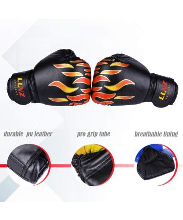 Buy Luniquz Children s Boxing Gloves | Youth Training 4oz 6oz 8oz for MMA Muay Thai & Kickboxing - Ages 3-16 - Buy Online on SooperMarket.com
