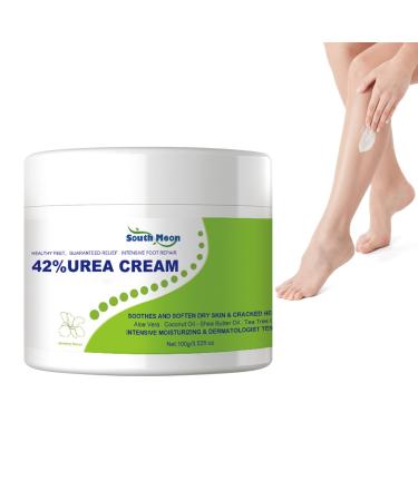 Urea 42% Foot Cream Cracked Heel Repair Cream For Feet and Hand Callus Remover For Dry And Hard Skin Hydrating Foot Moisterizer Nourishes Soften for Feet Knees Hand 100g
