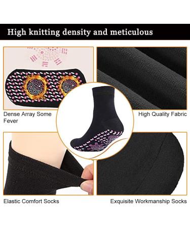 Buy Dsliha Self-Warming Magnetic Field Therapy Socks - Unisex Tourmaline Winter Massage Socks for Hiking Skiing & Camping | International Shipping Available - Buy Online on SooperMarket.com
