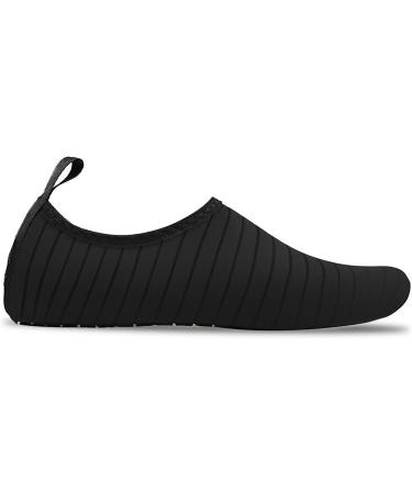 Buy Goodsaleok Men's & Women's Water Shoes - Quick Drying Aqua Shoes for Beach & Sports | Ventilated Barefoot Yoga Footwear (EU 40/41 Black) - Buy Online on SooperMarket.com