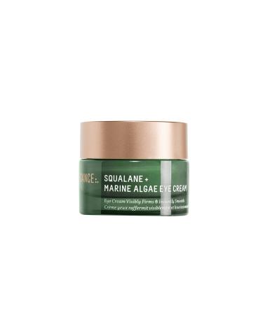 Biossance Squalane + Marine Algae Eye Cream. Rich Anti-Aging Face Cream Lifts, Firms and Smooths Fine Lines and Wrinkles (0.5 ounces)