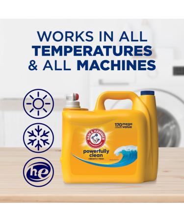 Arm & Hammer Clean Burst Liquid Laundry Detergent - 170 Loads 170 Fl Oz - Eco-Friendly & Effective Cleaning - International Shipping Available - Buy Online on SooperMarket.com