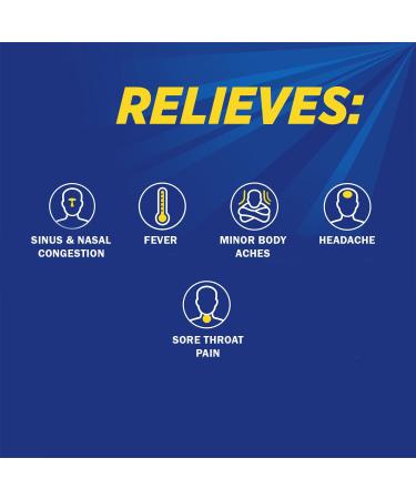 NeoCitran Extra Strength Cold and Congestion for Non-Drowsy Relief Lemon 10 Count - Buy Online on SooperMarket.com