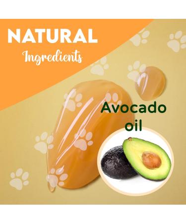 DISANE Natural Dog Conditioner Shampoo for Curly-Haired Dogs with Avocado Oil 250ml | Nourishing & Repairing Coat, Prevents Frizz, Enhances Curls - Buy Online on SooperMarket.com