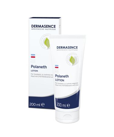 Dermasence Polaneth Lotion 200 ml - cooling body care in the case of dry and itchy skin - additionally nourishing with urea and oils - itchy mitigating with immediate and long -term effect