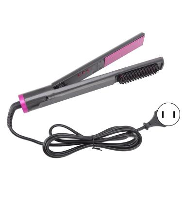 60W 3 in 1 Hair Curler Straightener - Fast Heating Electric Styling Iron for Curling & Straightening Anti-Scald 110-240V - Buy Online on SooperMarket.com