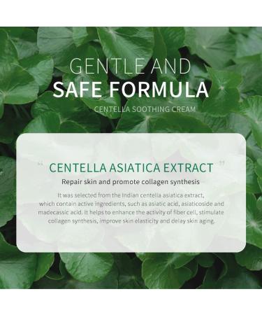 Centella Soothing Gel Cream | Deep Hydrating Face Moisturizer with Centella Asiatica | Skin Barrier Repair & Nourishing | Ideal for Women - Buy Online on SooperMarket.com