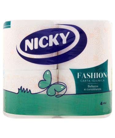 Nicky Fashion toilet paper 4-ply 4 rolls