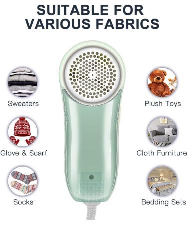 Fabric Shaver Lint Remover - Allisable Fuzz Balls Pills Remover - AC120V Plug and Play - Buy Online on SooperMarket.com
