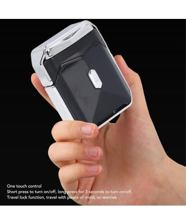 Beard Trimmer with Zinc Alloy Shell Dual Head Design Hair Clipper for Men Full Body Washable Travel Portable IPX7 Waterproof - Buy Online on SooperMarket.com