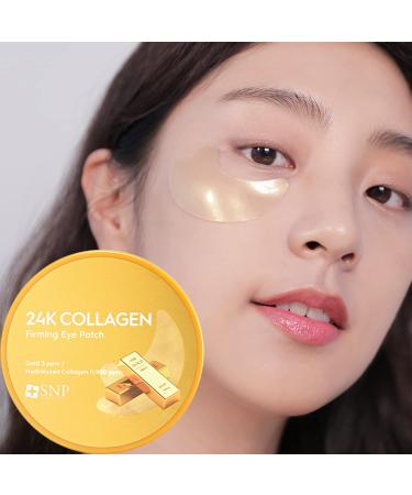 SNP 24K Gold Firming Eye Patch with Collagen - Plumps & Tightens Skin - 60 Patches - Ideal Gift for Her - Buy Online on SooperMarket.com