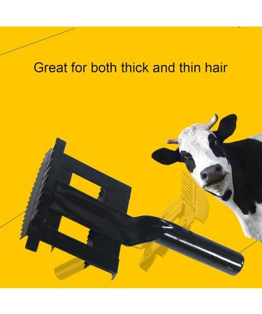 Glomora Cow Brush - Premium Hair Care Rake Comb for Livestock Cattle Sheep & Horses | Anti-Itch Tool for Healthy Shiny Fur - Buy Online on SooperMarket.com