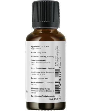 Now Peppermint Oil Liquid 30ml and Now Foods Eucalyptus Essential Oil 30ml - Buy Online on SooperMarket.com